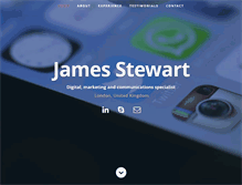 Tablet Screenshot of jamesstewart.com